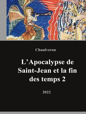 cover image of L'Apocalypse de Saint-Jean et la fin des temps 2
